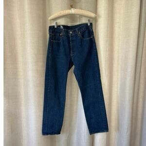 Levi’s 501 Original Riveted Button Fly Denim Mens Jeans in a size 30X30